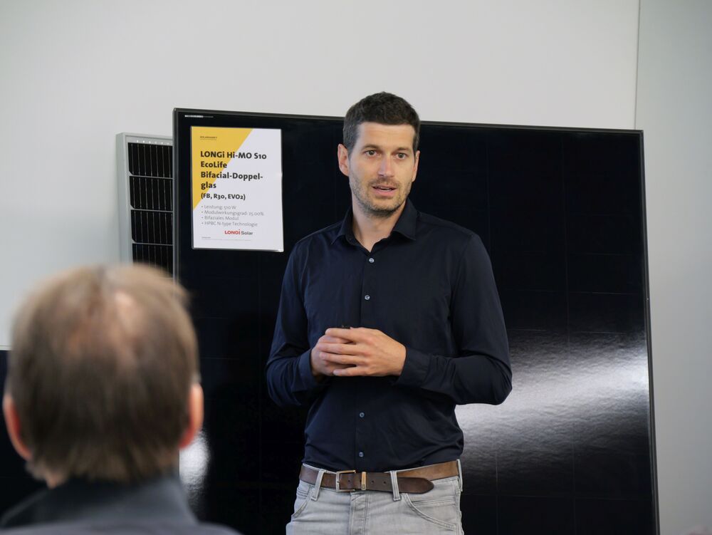 Rafael Stadelmann, Geschäftsführer von Solarmarkt.
